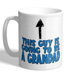 this guy new grandparent pregnant baby grandad father's day gift mug